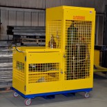 Mobile Welder's Cart with Cylinder Storage